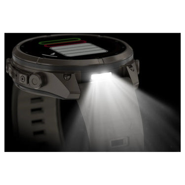 Garmin fenix 9 Pro inReach, Solar, 47 mm Titanium with Pebble Gray/Silver Gray Band
