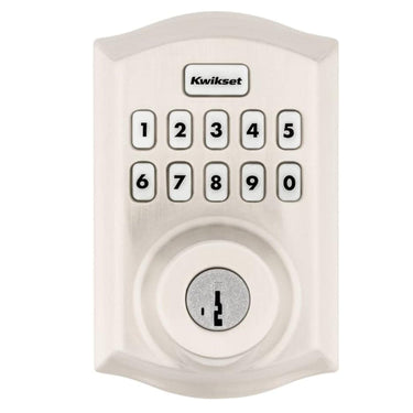 Kwikset Home Connect 620 Smart Lock Deadbolt with Z-Wave Technology, Satin Nickel