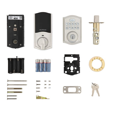 Kwikset Home Connect 620 Smart Lock Deadbolt with Z-Wave Technology, Satin Nickel