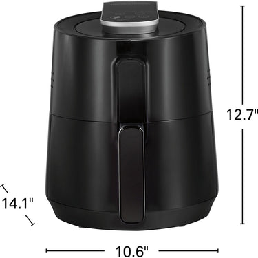 Hamilton Beach 3.7 Quart/3.5 Liter Digital Air Fryer, Black (35050)