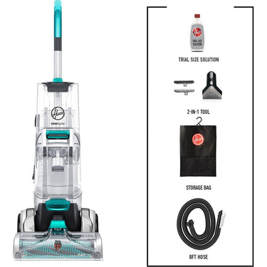 Hoover SmartWash + Automatic Carpet Cleaner, Upright Shampooer, FH52000 - Refurbished