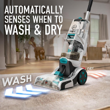 Hoover SmartWash + Automatic Carpet Cleaner, Upright Shampooer, FH52000 - Refurbished