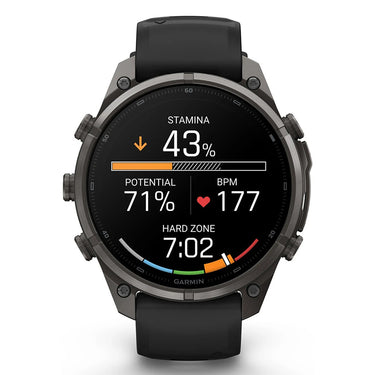 Garmin fenix 9 Pro inReach 47 mm DLC Titanium with Gray Band + Essential Bundle