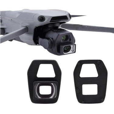 Deco Essentials DJI Air 3S Wide Angle Lens Filter - 110° HD Optical Glass, Black