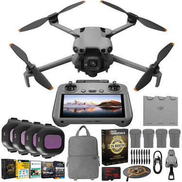 DJI Mini 5 Pro Drone w/ DJI RC 2 Controller (4-Battery Bundle) + ND Filter Kit