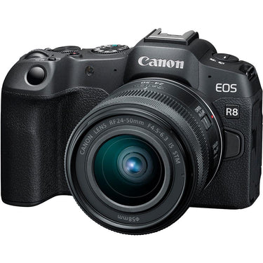 Canon EOS R8 Mirrorless Camera with 2 Lens Kit 24-50mm + 75-300mm Premier Bundle