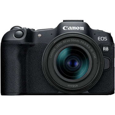 Canon EOS R8 Mirrorless Camera with 2 Lens Kit 24-50mm + 75-300mm Premier Bundle