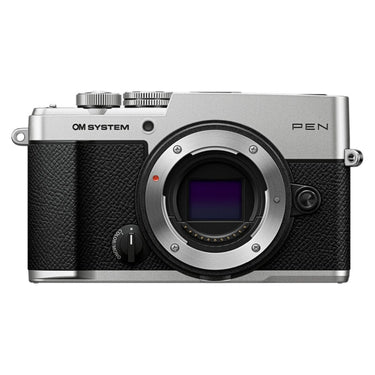 OM SYSTEM  PEN Mirrorless Camera (Silver)