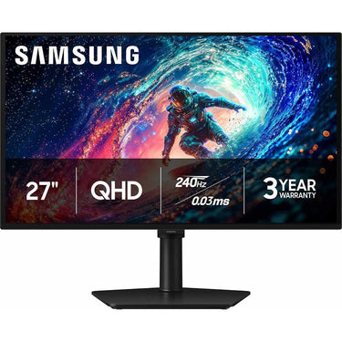 Samsung 27" Odyssey OLED G6 G61SH QHD 240Hz Gaming Monitor, Black (LS27HG612SNXZA)
