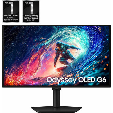 Samsung 27" Odyssey OLED G6 G61SH QHD 240Hz Gaming Monitor, Black (LS27HG612SNXZA)