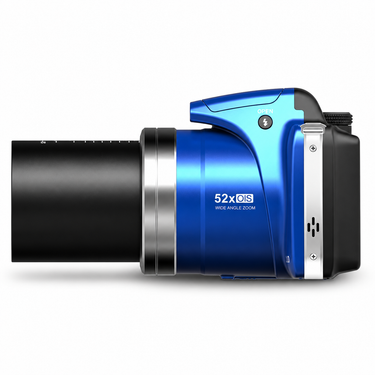Minolta MN52Z Dimage 20 MP / 4K Bridge Camera w/52x Optical Zoom (Blue)