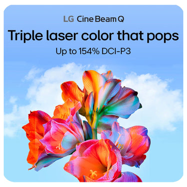 LG CineBeam Q PU600U 4K UHD Smart Portable Laser Projector - 2026