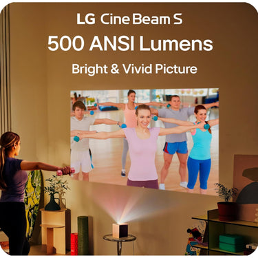 LG CineBeam S PU615U 4K UHD Ultra Short Throw Smart Triple Laser Projector