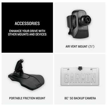 Garmin Drive (7.1") GPS Navigator with Deco Gear Case & Multifunction Car Socket
