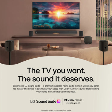 LG 48 inch OLED evo AI C6 4K Smart webOS TV (2026)
