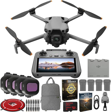 DJI Mini 5 Pro Drone w/ DJI RC 2 Controller (4-Battery Bundle) + ND Filter Kit