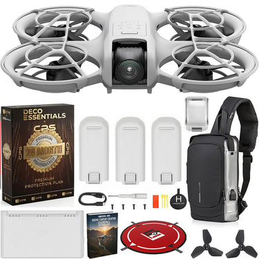 DJI Neo Three-Battery Combo, Mini Drone 4K UHD Camera + 2 Year Warranty Bundle