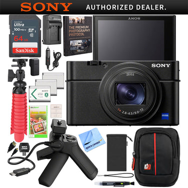 Sony Cyber-Shot DSC-RX100 VII Camera Kit DSC-RX100M7 Grip Tripod VCT-SGR1 Pro Bundle