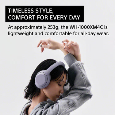 Sony WH1000XM4C/S Premium Noise Cancelling Wireless Headphones + Guidebook Bundle