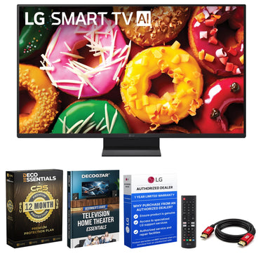 LG LB70 27" Full HD HDR10 Pro Smart LED TV w/ 1 YR Extended Warranty Bundle