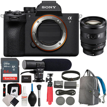 Sony a7 V Full-Frame Mirrorless Camera Body + 20-70mm Lens Accessory Bundle