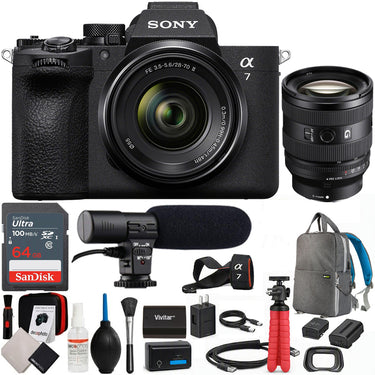Sony a7 V Full-Frame Mirrorless Camera (28-70mm + 20-70mm) Dual Lens Bundle
