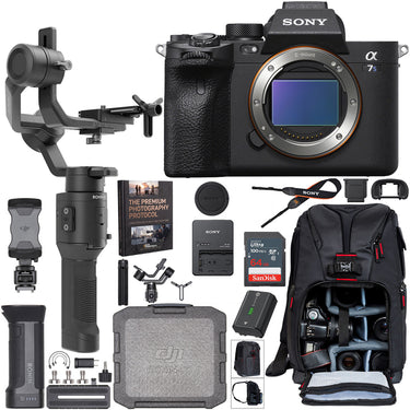 Sony a7s III Mirrorless Camera Body ILCE-7SM3 + DJI Ronin-SC Gimbal Filmmaker's Kit