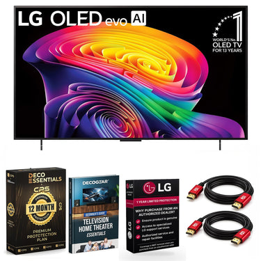 LG 42 inch OLED evo AI C6 4K Smart webOS TV (2026) w/ 1 YR Warranty Bundle