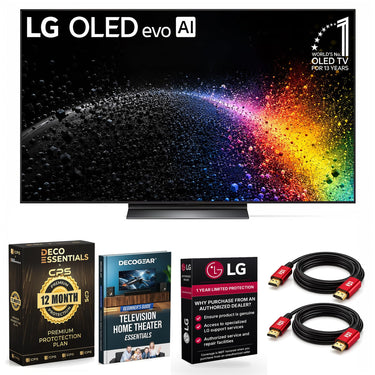 LG 83 Inch OLED evo AI C6H 4K Smart webOS TV (2026) w/ 1 YR Warranty Bundle