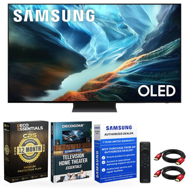 Samsung 65 inch S90H OLED 4K UHD AI Smart TV 2026 with 1 Year Protection Bundle