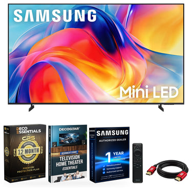 Samsung 50" Mini LED M70H 4K Vision AI TV, Titan Black (2026) w/ 1 YR Warranty Bundle