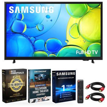 Samsung 32 inch 1080P FHD F6000F Full HD Smart TV (2025) Extended Protection Plan