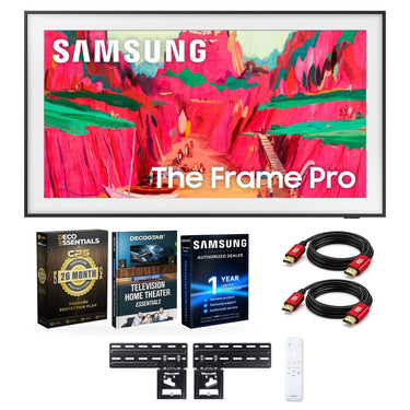 Samsung 85" The Frame Pro LS03FW 4K Neo QLED Mini LED TV 2025 + Extended Protection Plan