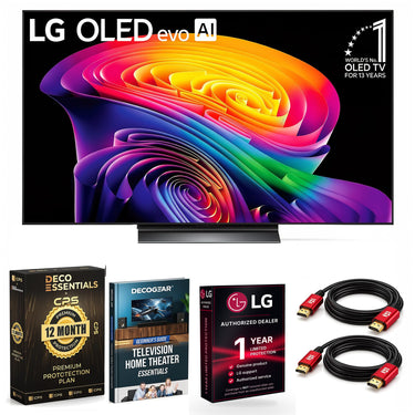 LG 55 inch OLED evo AI C6 4K Smart webOS TV (2026) w/ 1 YR Warranty Bundle