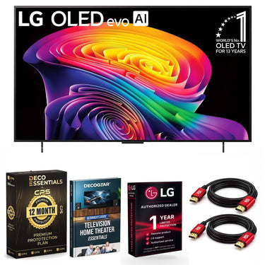 LG 42 inch OLED evo AI C6 4K Smart webOS TV (2026) w/ 1 YR Warranty Bundle