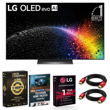 LG 77 Inch OLED evo AI C6H 4K Smart webOS TV (2026) w/ 1 YR Warranty Bundle