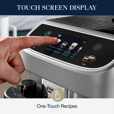 DeLonghi Magnifica Plus Fully Automatic Espresso Machine and Frother Silver | Refurbished