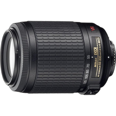 Nikon 55-200mm f/4.5-5.6G ED AF-S VR DX Zoom-Nikkor, With Nikon 5-Year USA Warranty