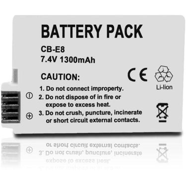 Vivitar Replacement Battery Pack LP-E8 For Canon EOS Rebel T2i T3i T5i