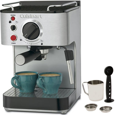 Cuisinart EM-100 15-Bar Stainless Steel Espresso Maker (Factory Refurbished)
