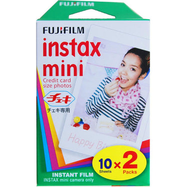 Fujifilm Instax Mini Twin Pack Instant Film - 3 Pack (60 sheets in total)