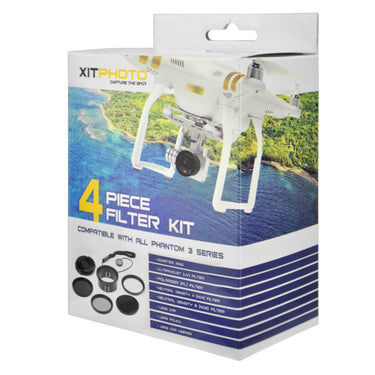 Xit 37mm Filter Kit for DJI Phantom 3 Series Drones