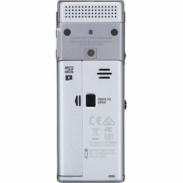 OM Digital Solutions DM-720 Digital Professional Voice Recorder, Silver (V414111SU000)