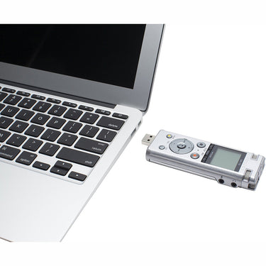OM SYSTEM Olympus DM-720 Digital Professional Voice Recorder, Silver (V414111SU000)