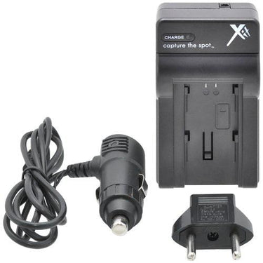Xit AC/DC Rapid battery charger for Canon NB-6L Batteries
