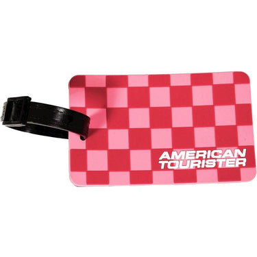 American Tourister Cherry Checks Luggage Tag