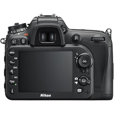 Nikon D7200 DX 24.2MP Digital SLR Camera Body with WiFi NFC - Manufacturer Refurbished