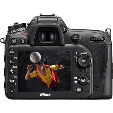Nikon D7200 DX 24.2MP Digital SLR Camera Body with WiFi NFC - Manufacturer Refurbished