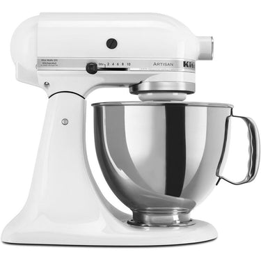 KitchenAid Artisan Series 5-Quart Tilt-Head Stand Mixer in White - KSM150PSWH