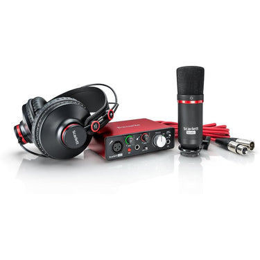 Focusrite Scarlett Solo Studio USB Audio Interface and Recording Bundle (2nd Generation)